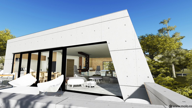 concrete villa 5